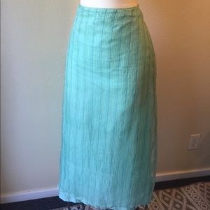 Dosa 100% Silk Midi Skirt Size 4